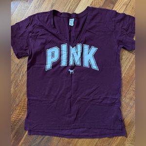 Victoria’s Secret pink T-shirt